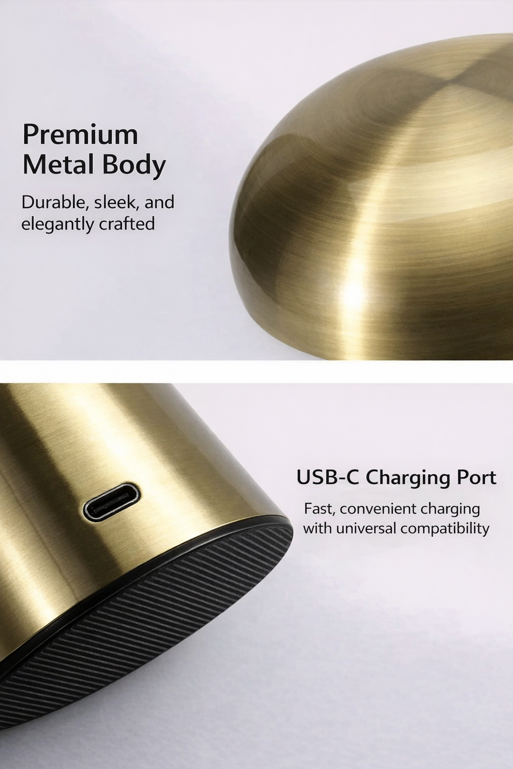 Retro LED Mushroom Table Lamp with Touch Sensor – Rechargeable Bedside & Ambient Mood Lighting for Bedroom, Restaurants & Bars