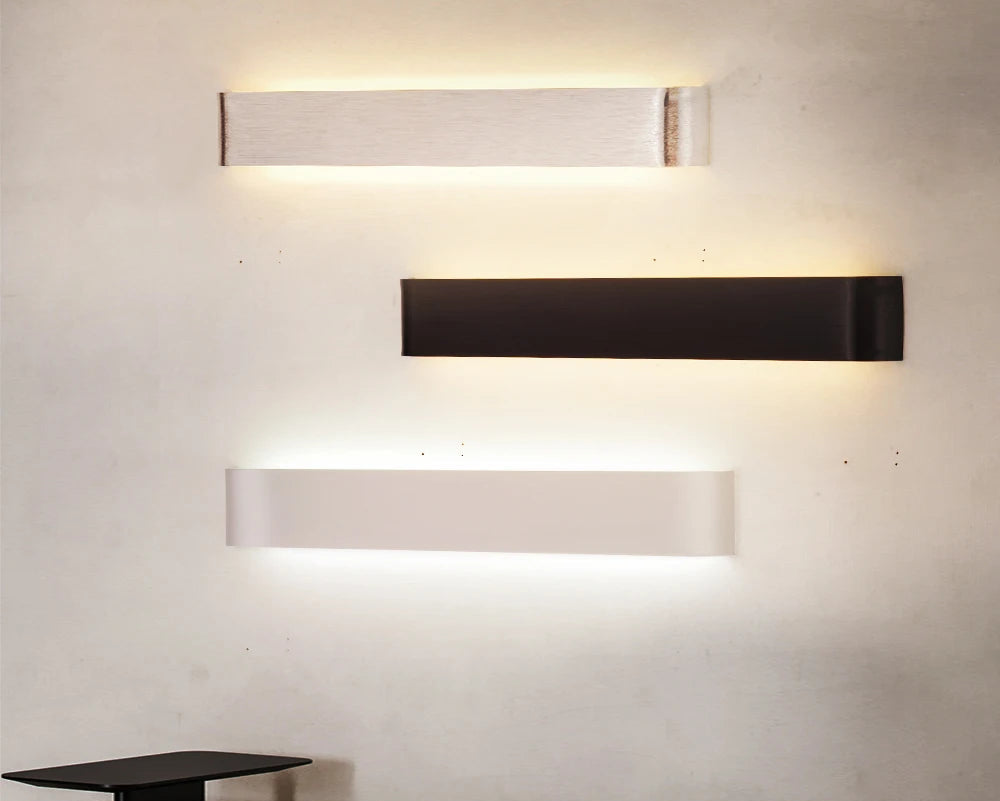 Modern LED Wall Sconce – Brushed Aluminum Indoor Up & Down Lighting for Living Room, Bedroom & Home Decor - PrimePicks