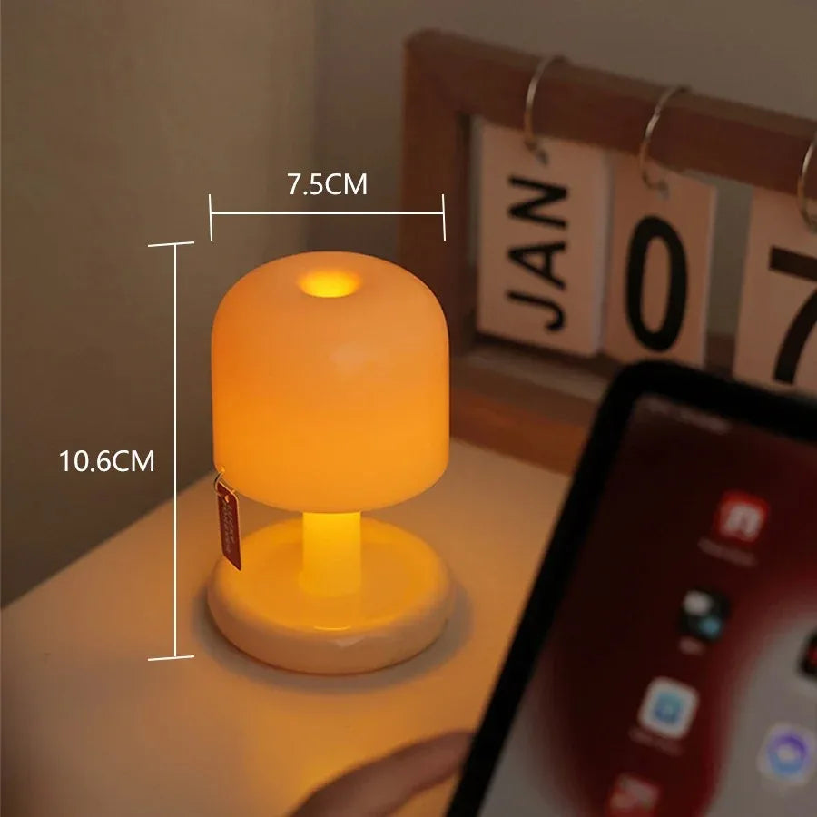Sunset LED Night Light Table Lamp – USB Rechargeable Ambient Mood Lamp