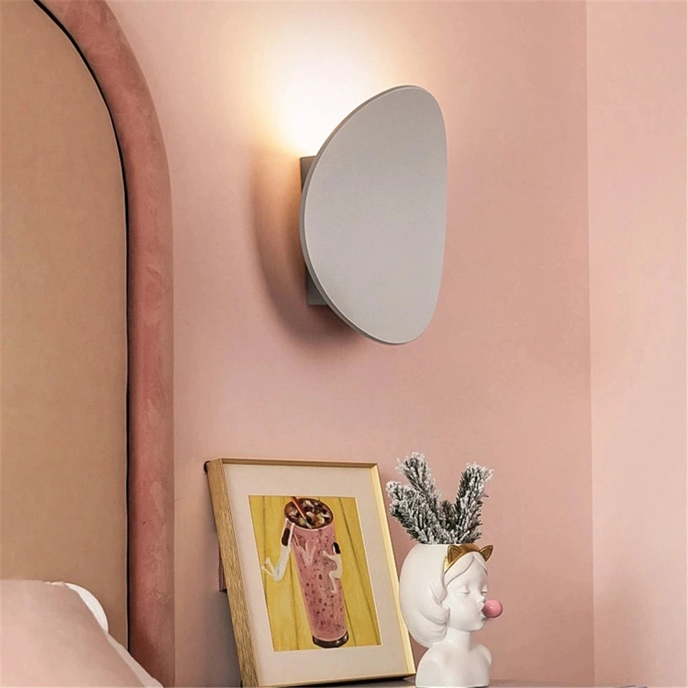 Modern LED Indoor Wall Lamp – Minimalist Aluminum Wall Sconce for Bedroom & Living Room Lighting